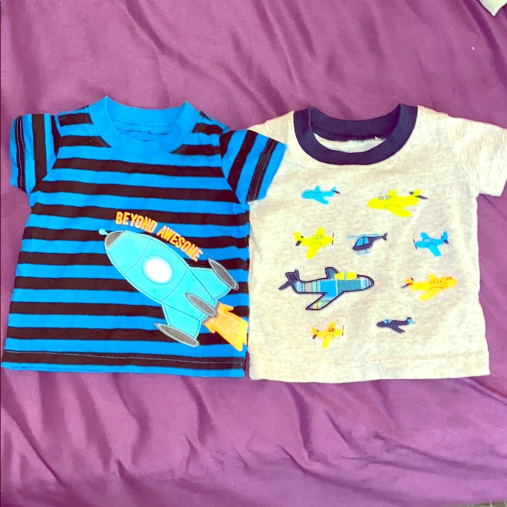 Two baby t-shirts